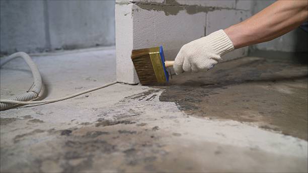 SJ Waterproofing Pros Basement Waterproofing coverage map for Springport, IN and surrounding area